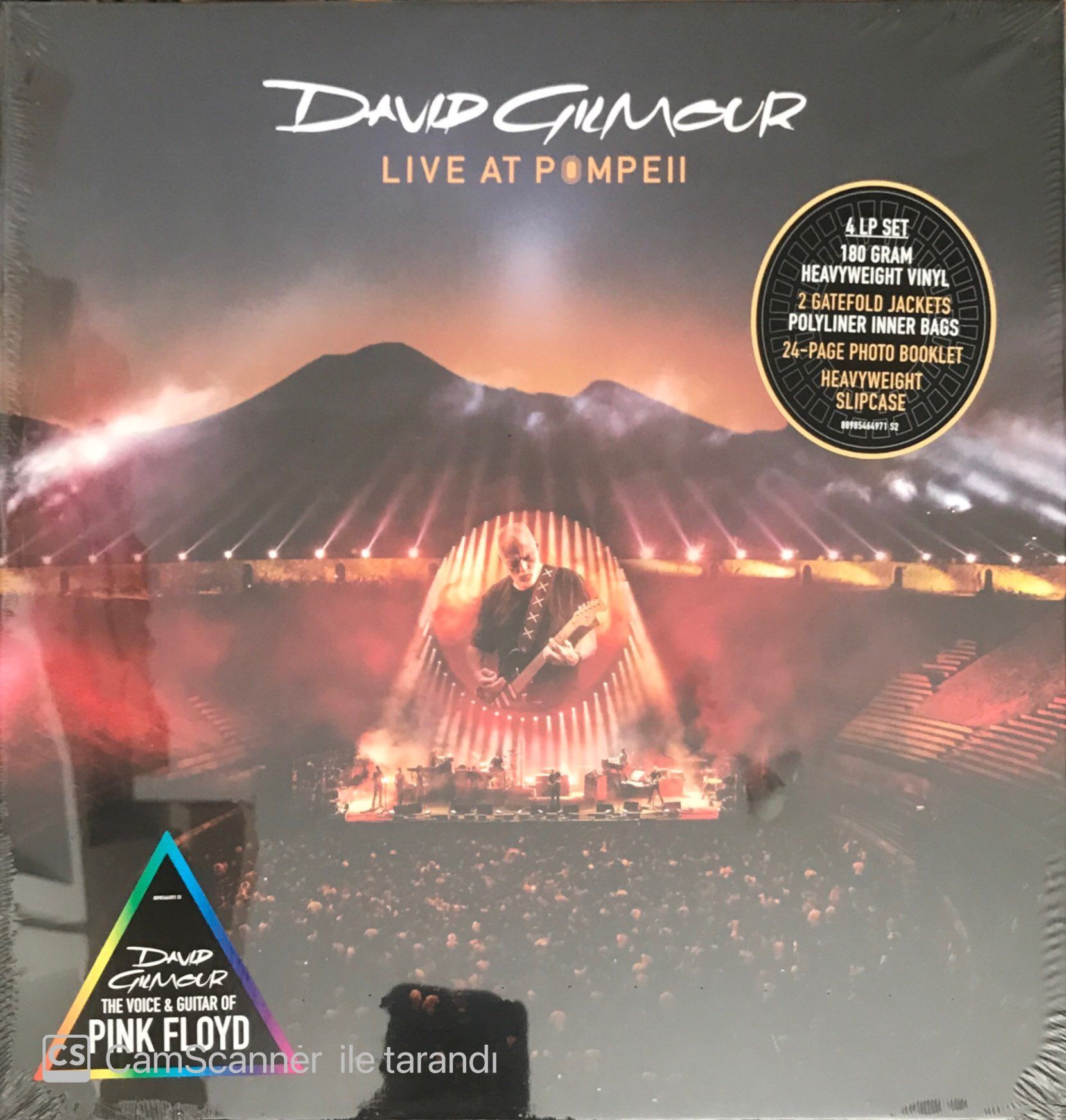 David Gilmour Live At Pompeii LP