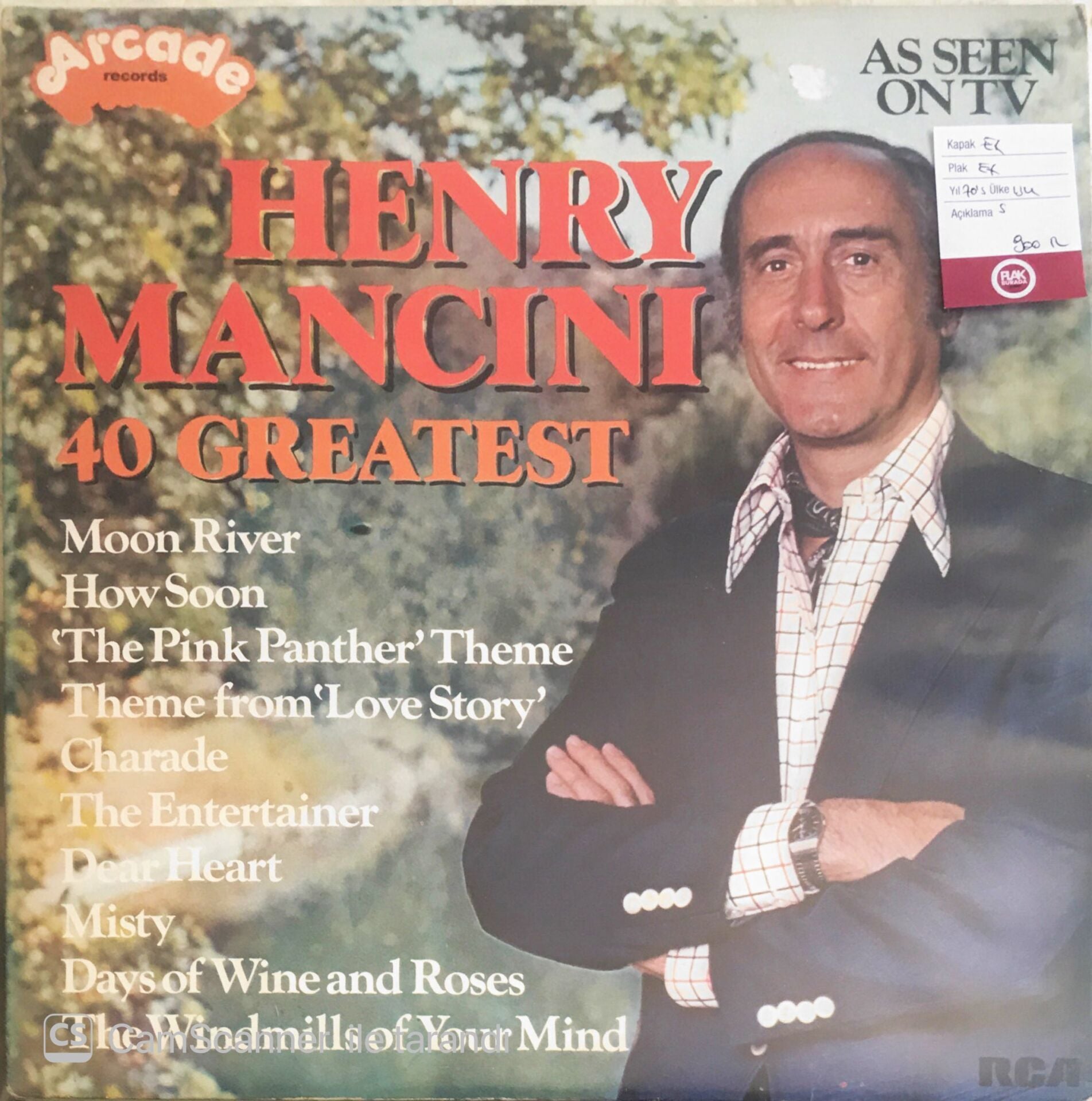 Henry Mancini - 40 Greatest - LP