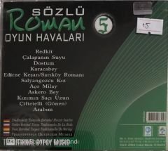Sözlü Roman Oyun Havaları 5 CD