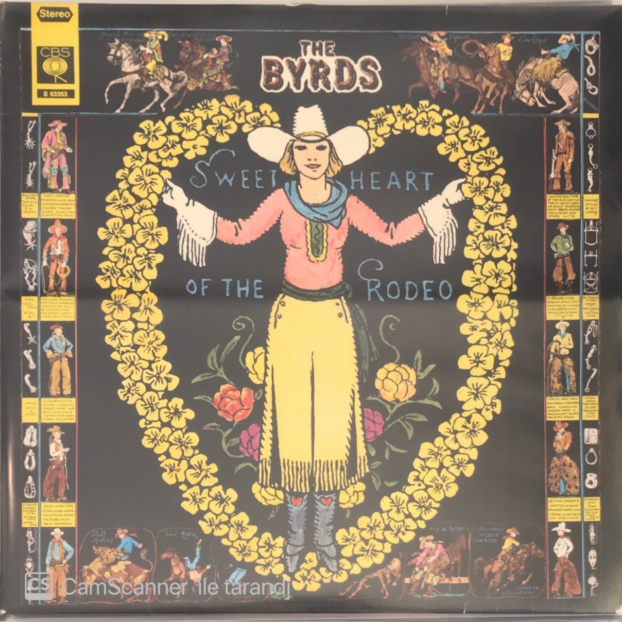 The Byrds Sweetheart Of The Rodeo LP
