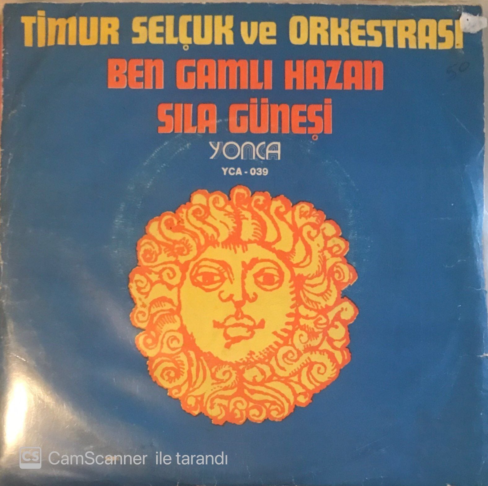 Timur Selçuk ve Orkestrası - Ben Gamlı Hazan 45lik