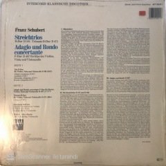 Franz Schubert Streichtrios - Adagio Und Rondo Concertante LP