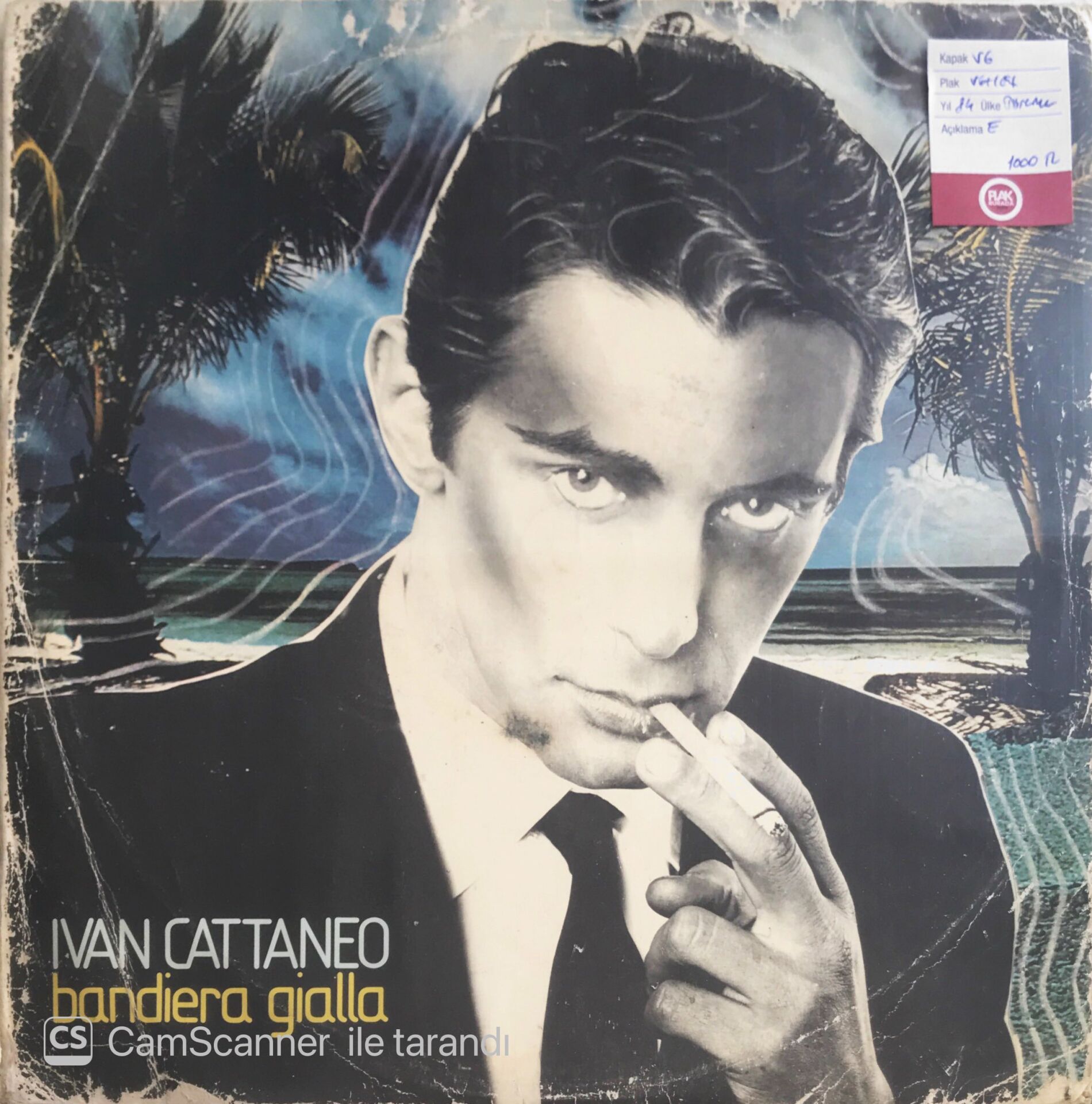 Ivan Cattaneo - Bandiera Gialla - LP