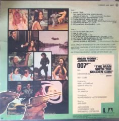 The Man Wiyh The Golden Gun Roger Moore James Bond Soundtrack LP
