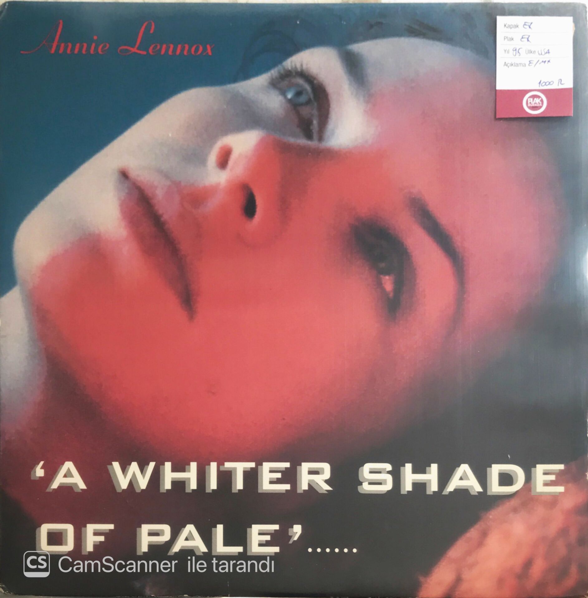 Annie Lennox - A Whiter Shade Of Pale (Maxi Single) - LP