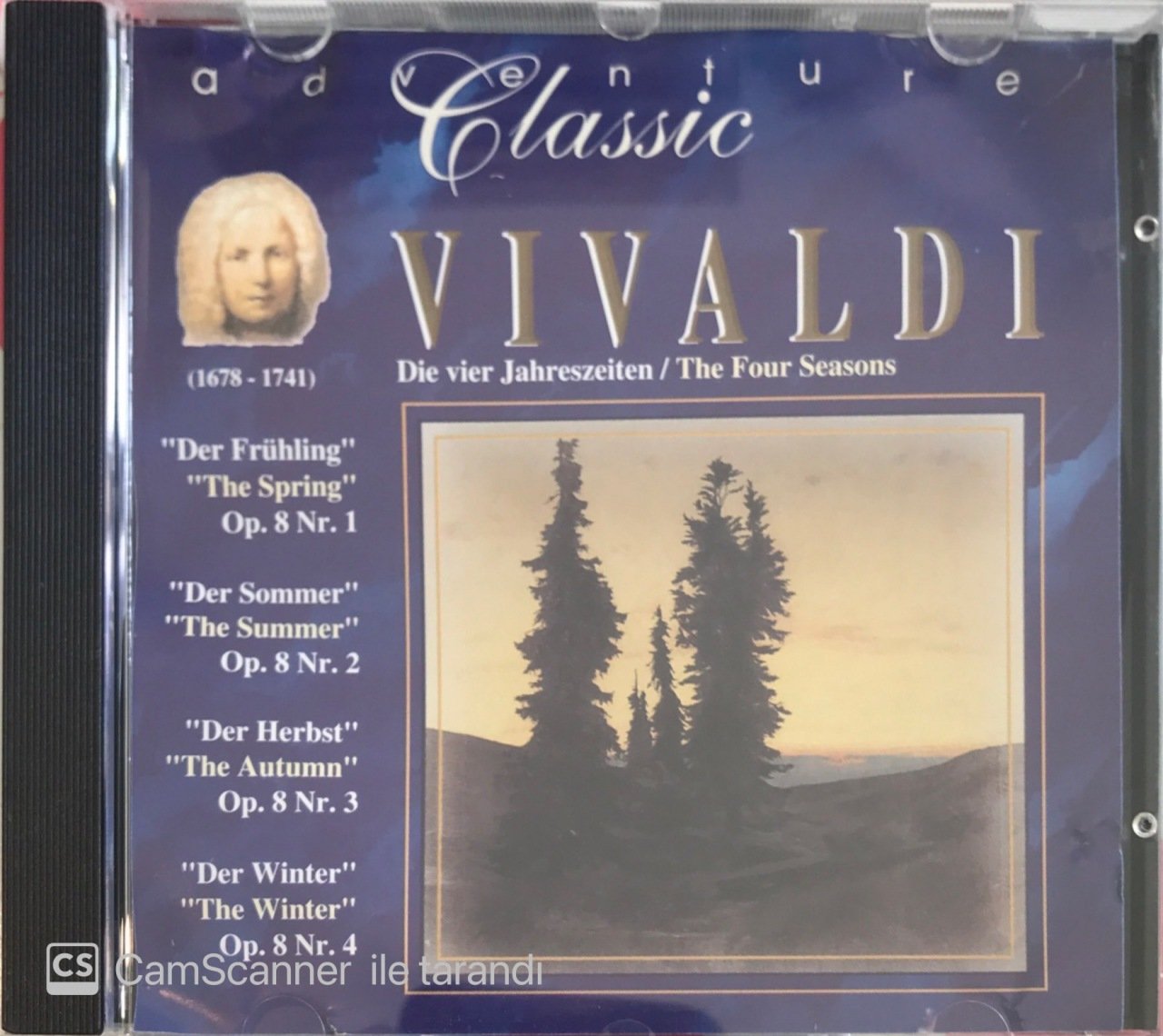 Antonio Vivaldi 1678-1741 Classic CD