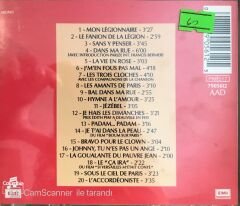 Edith Piaf 25e Anniversaire Vol 1 CD