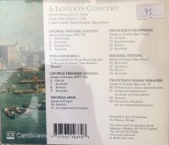A London Concert Holloway,Ter Linden,Mortensen CD