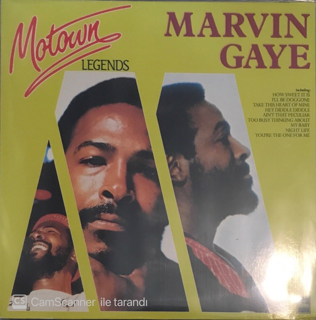 Marvin Gaye Motown Legends LP