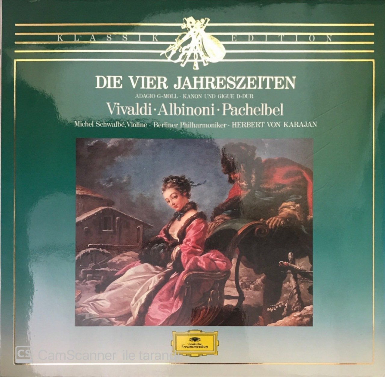 Die Vier Jahreszeiten Vivaldi & Albinoni & Pachelbel LP