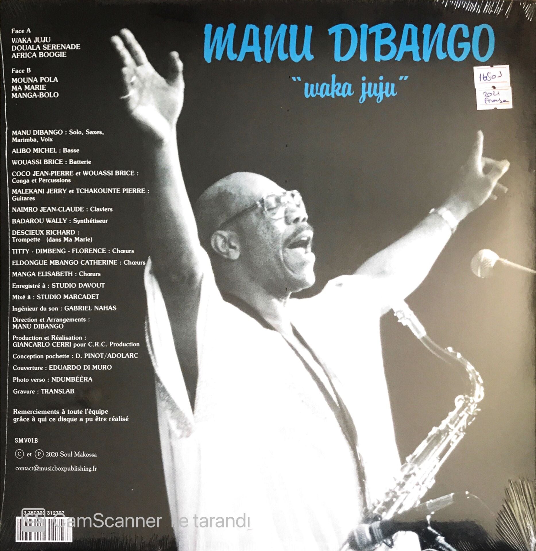 Manu Dibango - Waka Juju - LP
