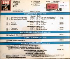 Bizet: Carmen & L'arlessienne Suites - CD