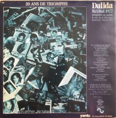 Dalida - Olympia 77 Enregistre En Public - LP