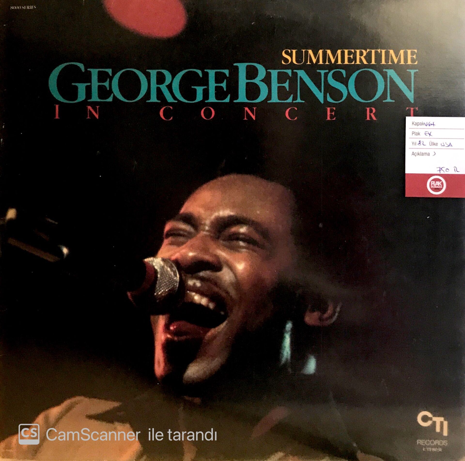 Summertime / George Benson in Concert LP