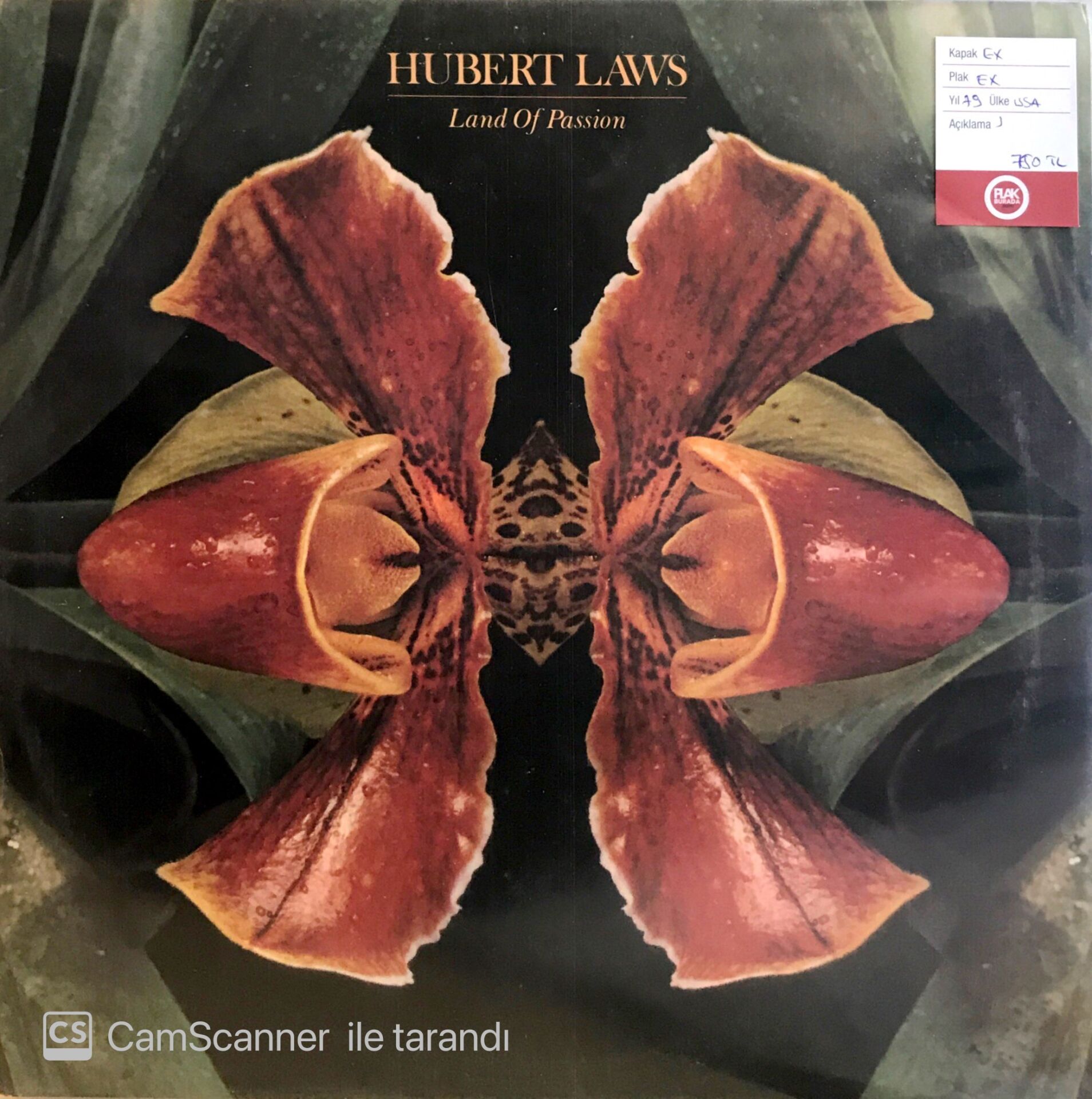 Hubert Laws / Land Of Passion LP