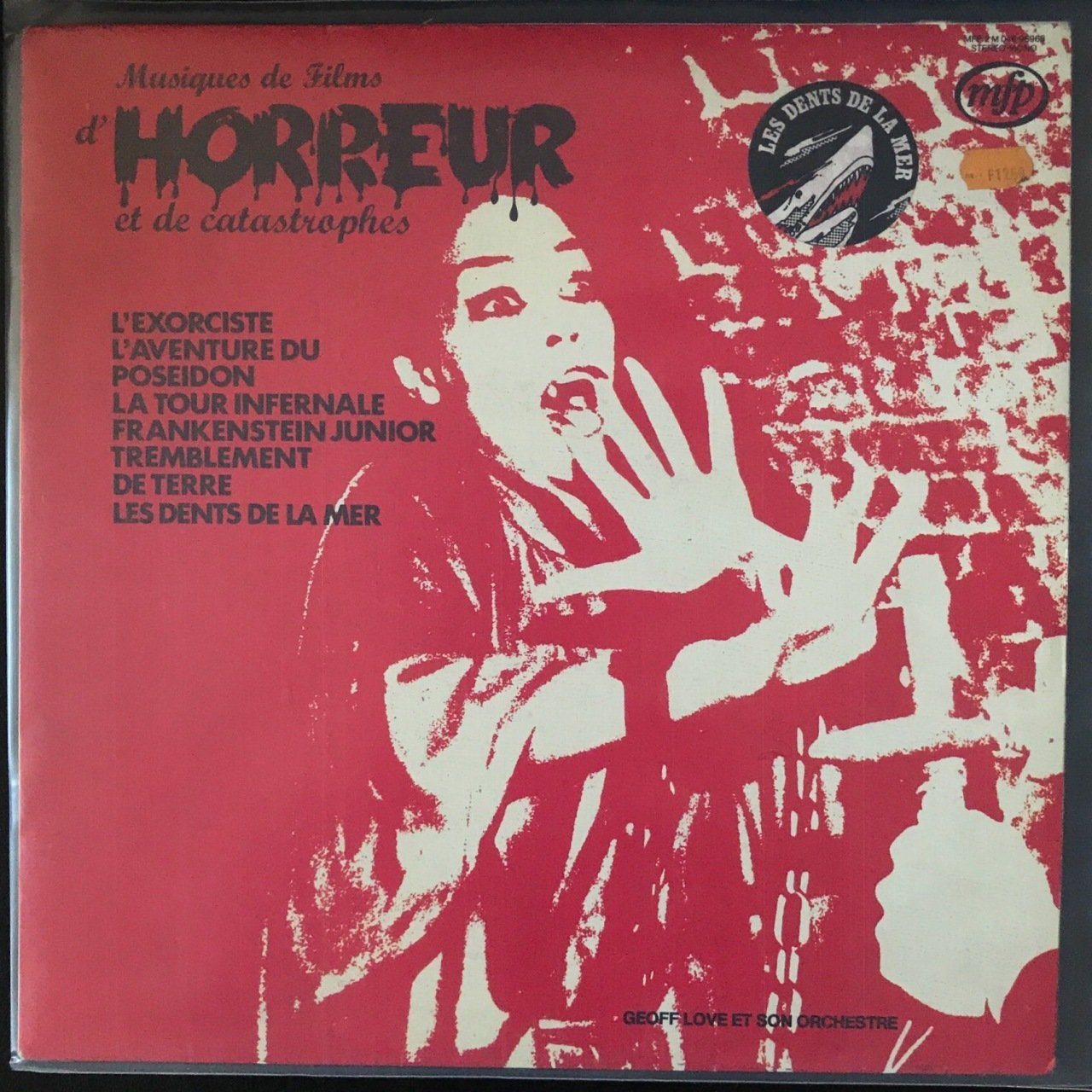 Musiques De Films D'Horreurs Et De Catastrophes LP