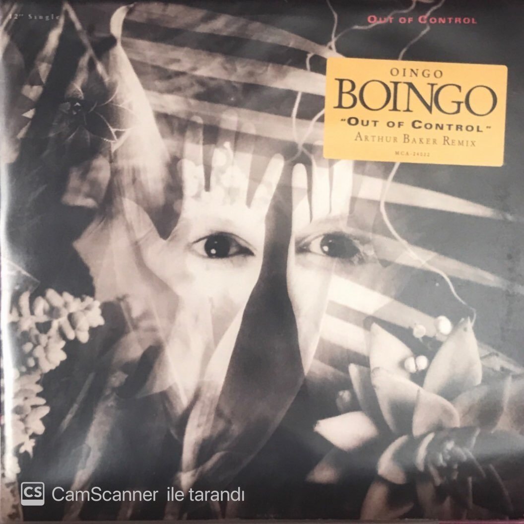 Oingo Boingo Out Of Control MAXİ