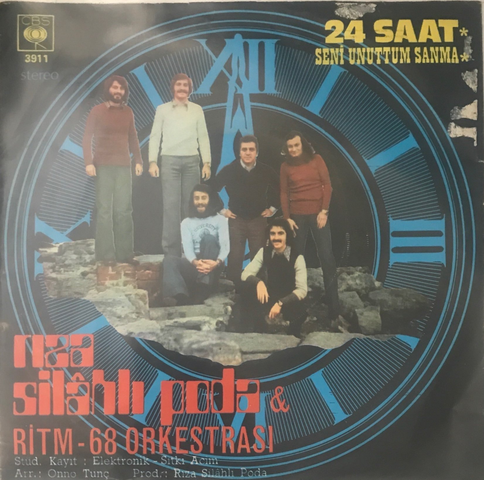 Ritim 68 Orkestrası 24 Saat 45lik