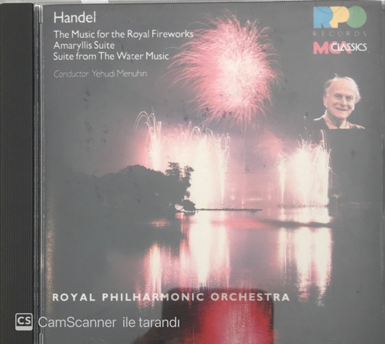 Handel The Music For The Royal Fireworks Amaryllis Suite CD
