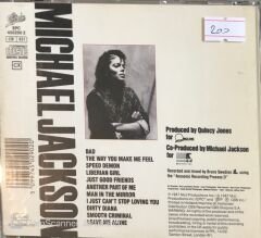 Michael Jackson - Bad CD