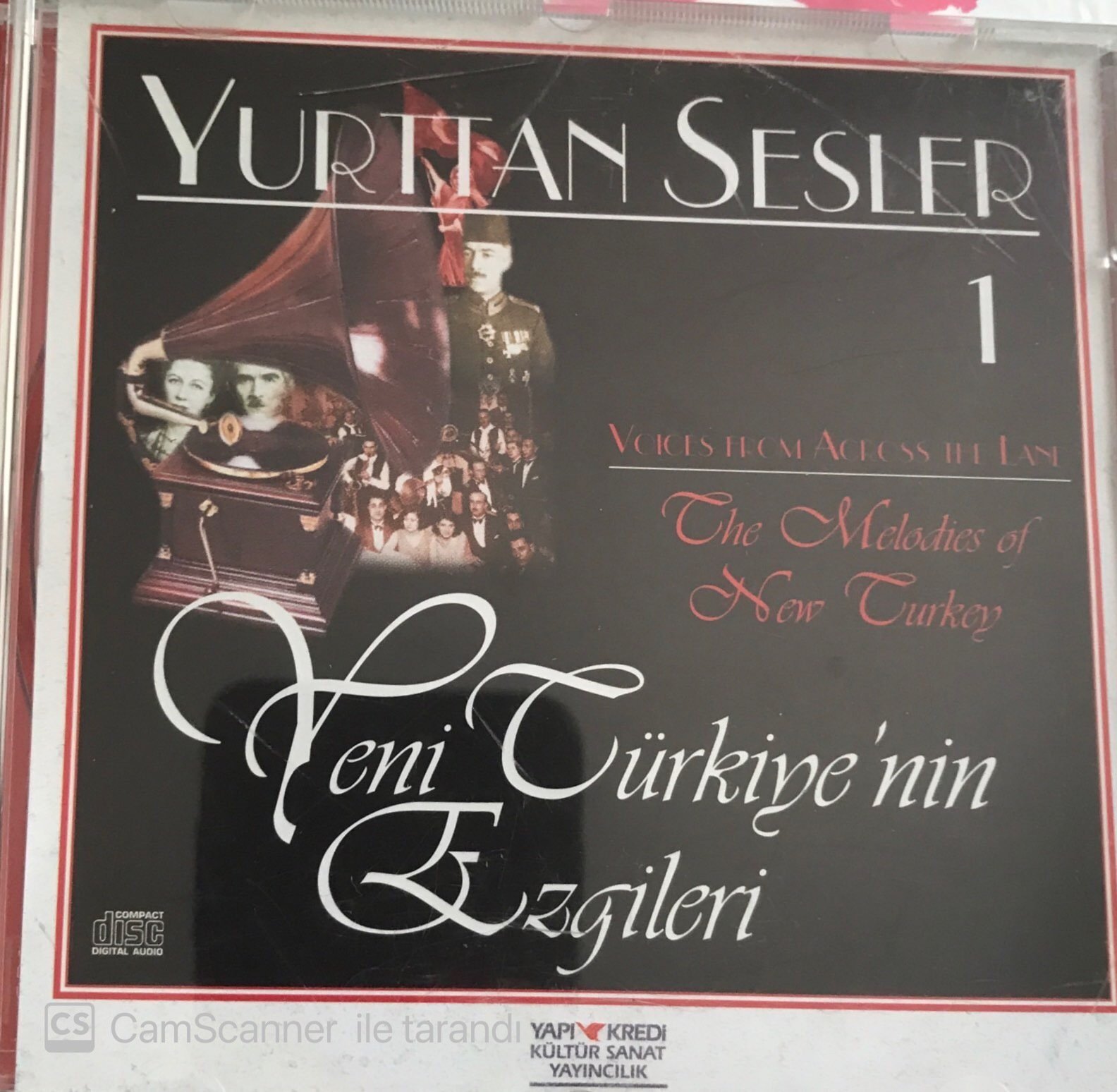 Yurttan Sesler Yeni Türkiye'nin Ezgileri 1 CD