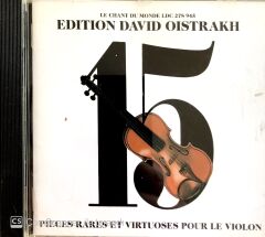 David Oistrakh / Pieces Rares Et Virtuoses Pour Le Violon CD