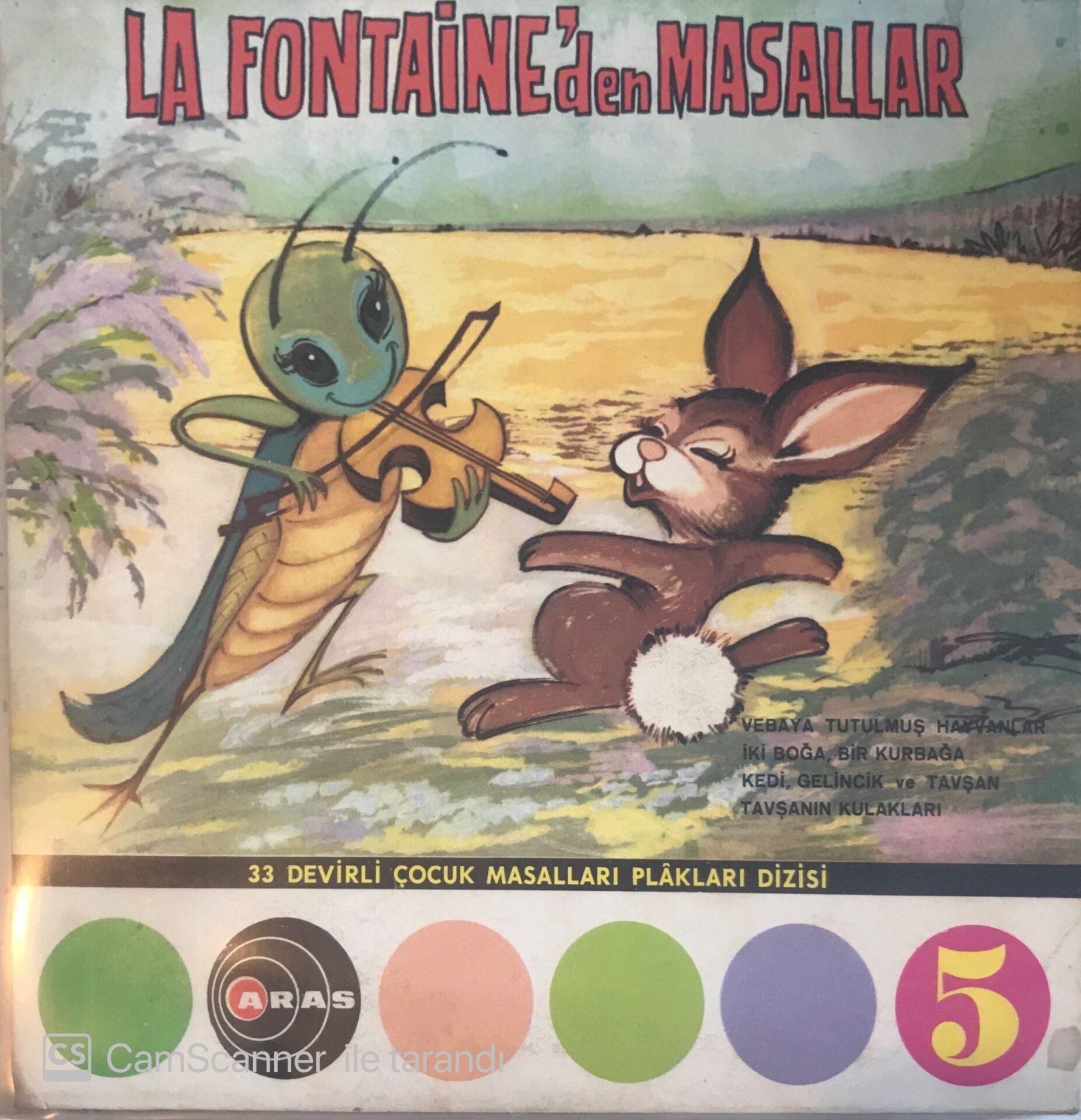 La Fontaine'den Masallar Mini EP 45lik