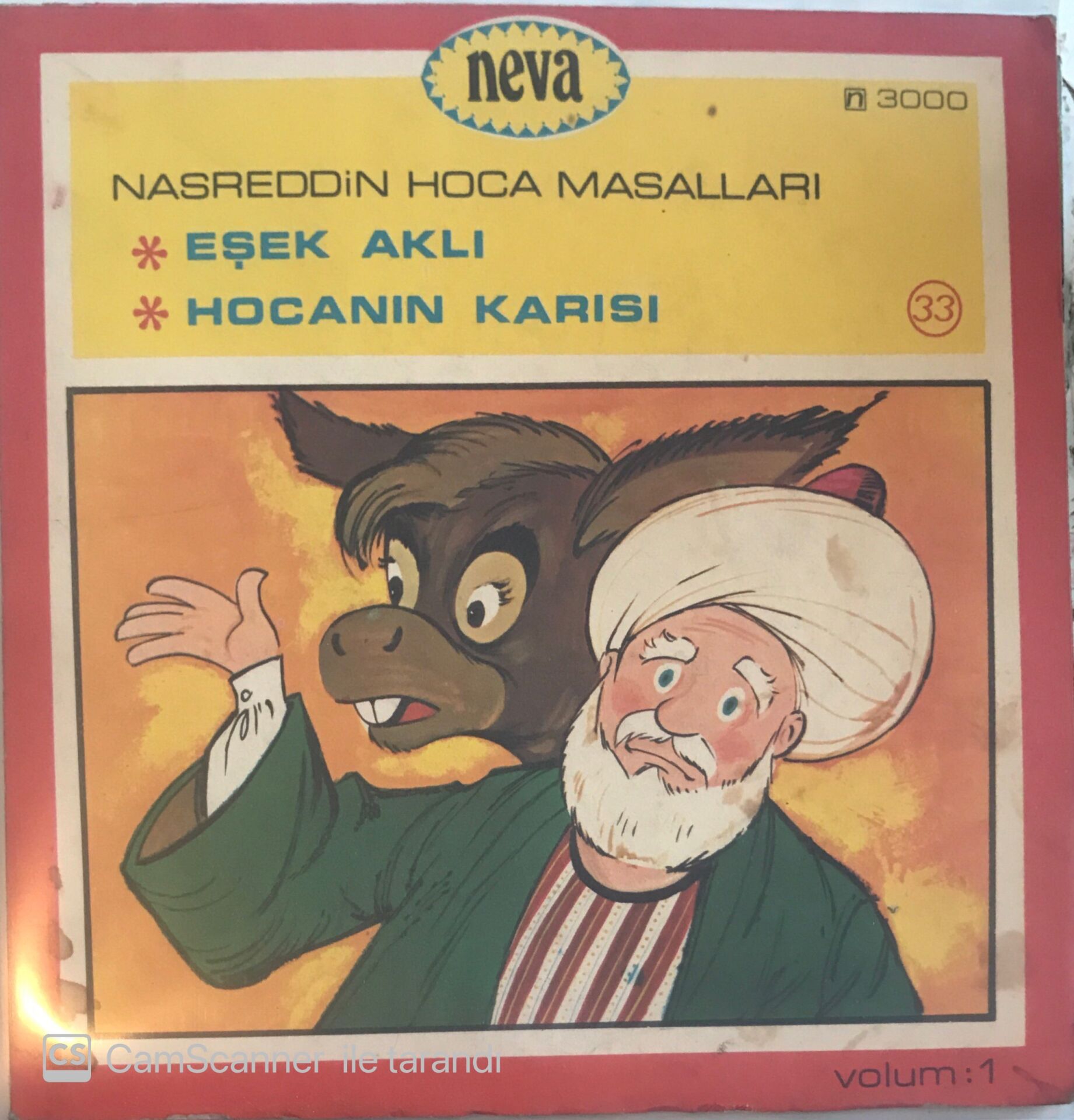 Nasreddin Hoca Masalları - Eşek Aklı 45lik
