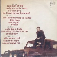 Bryan Adams So Far So Good Çift LP