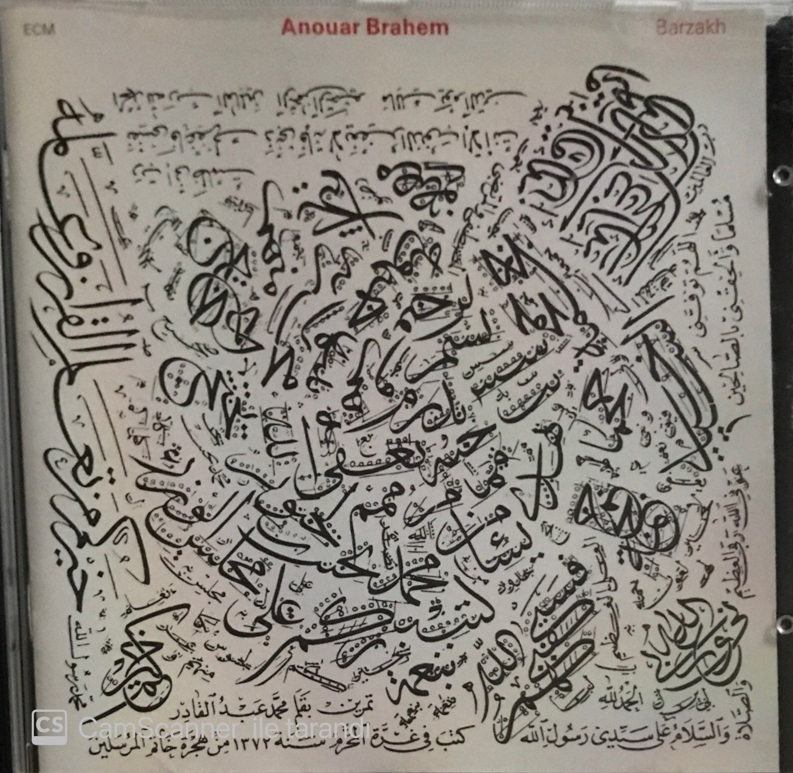 Anouar Brahem Barzakh CD