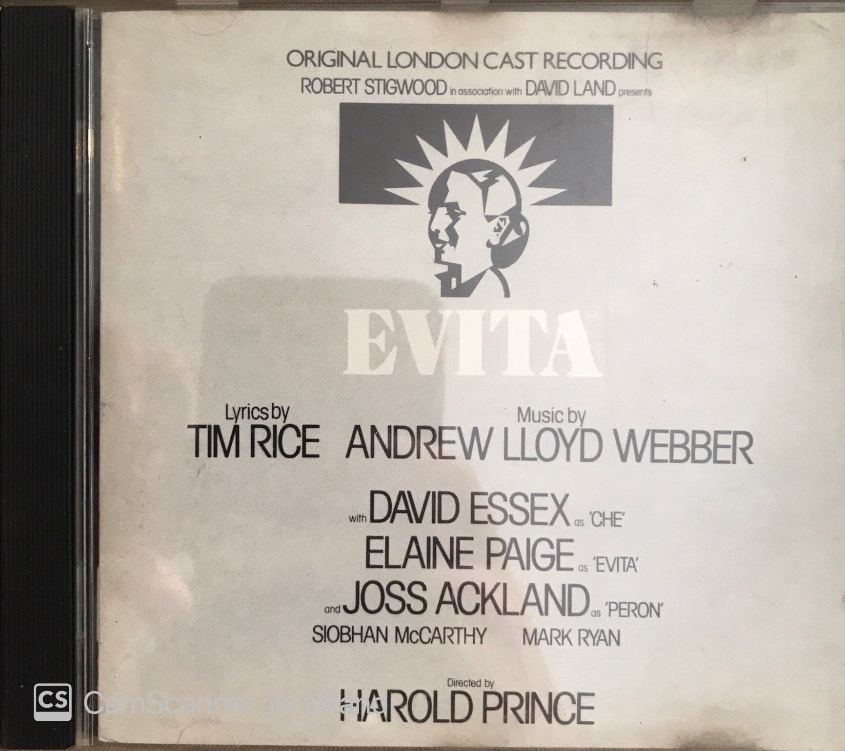 Evita - Original London Cast Recording CD
