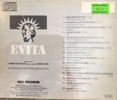 Evita - Original London Cast Recording CD