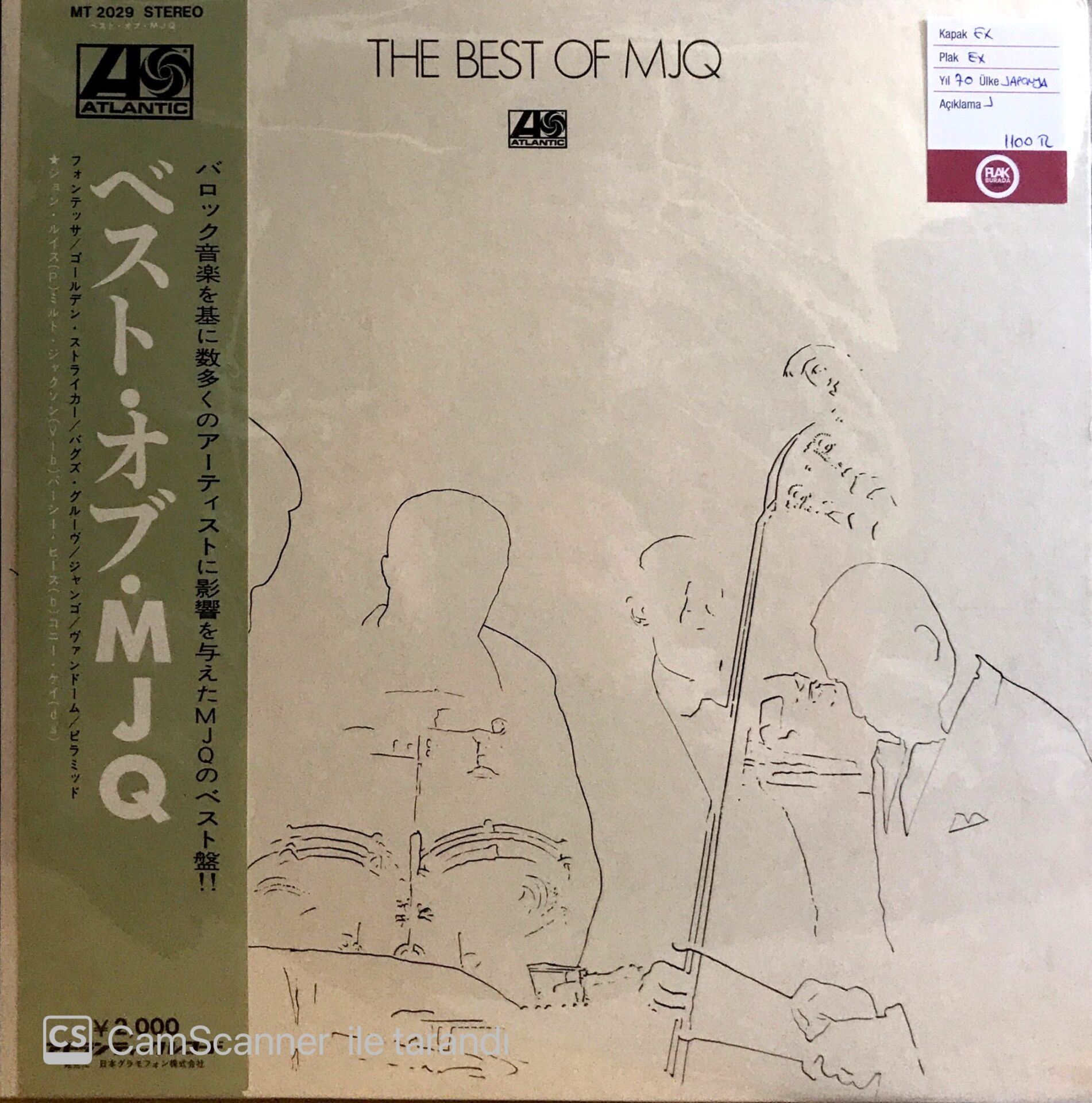 The Best Of MJQ - Modern Jazz Quartet LP