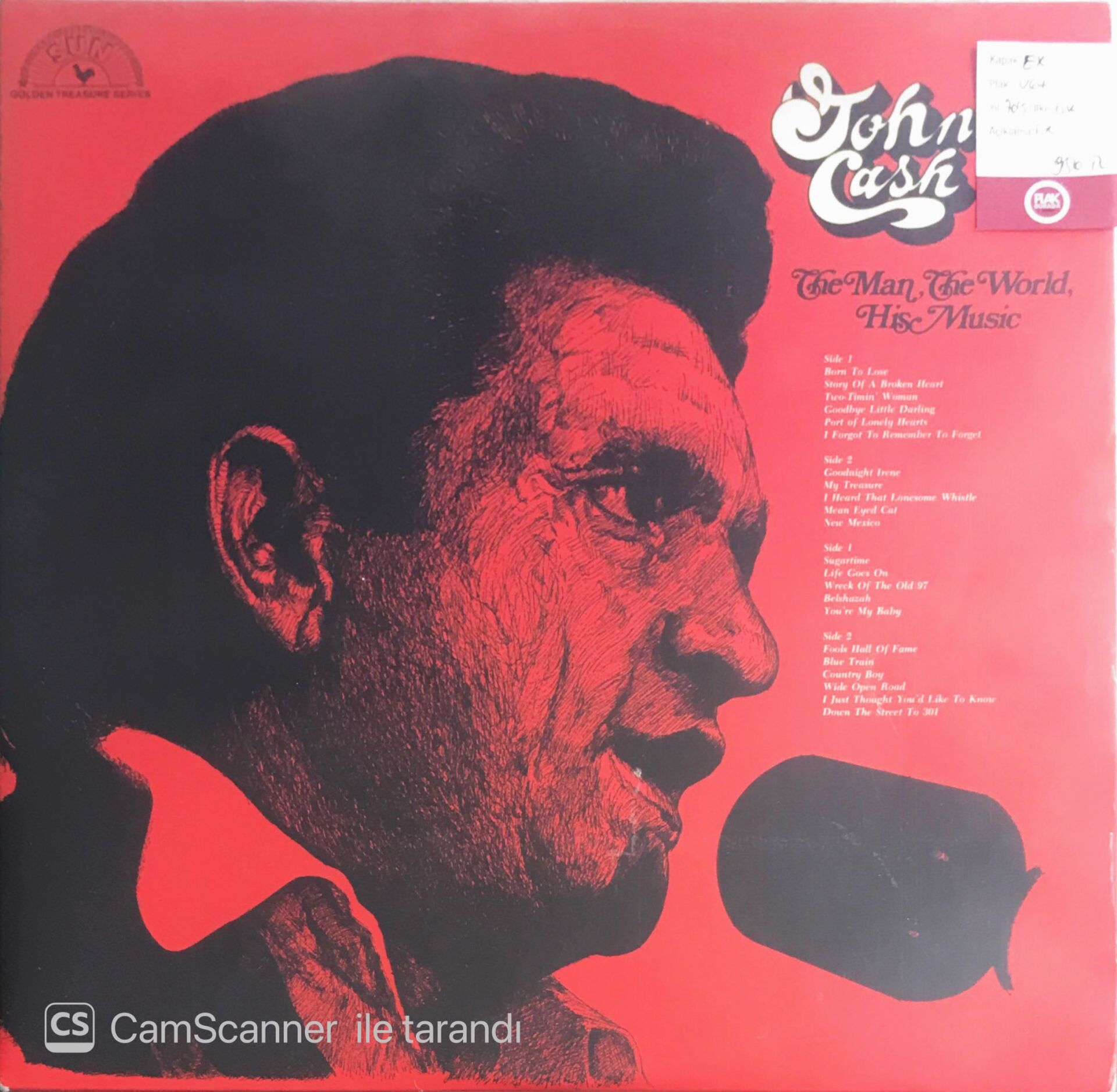 Johnny Cash - The Man, The World, His Music - LP