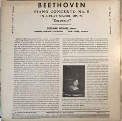 Beethoven Guiomar Novaes Piano Concerto No.5 Emperor LP