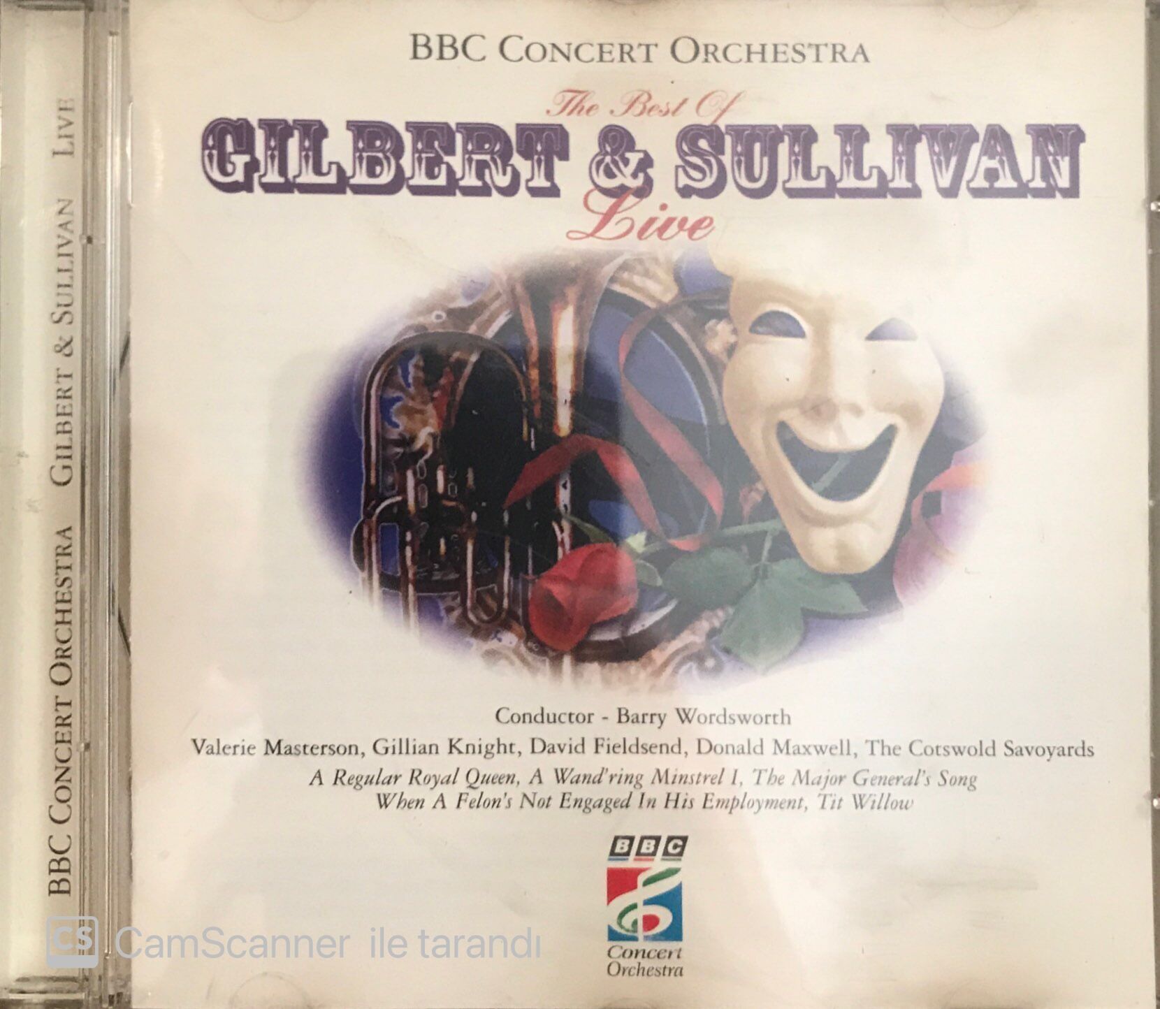 BBC Concert Orchestra The Best Of Gilbert & Sullivan Live CD