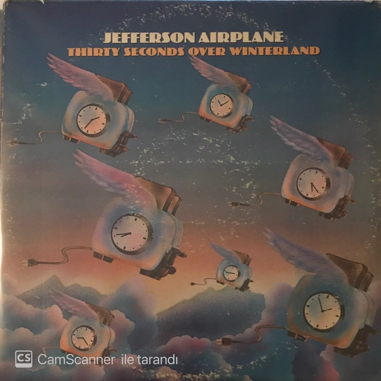 Jefferson Airplane Thirty Seconds Ove Winterland LP