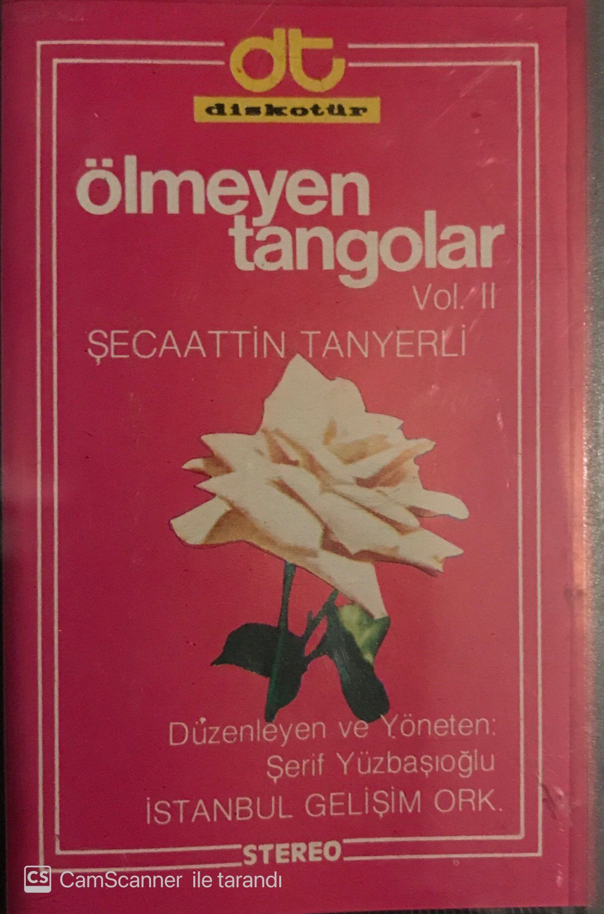 Secaattin Tanyerli - Ölmeyen Tangolar Vol II KASET