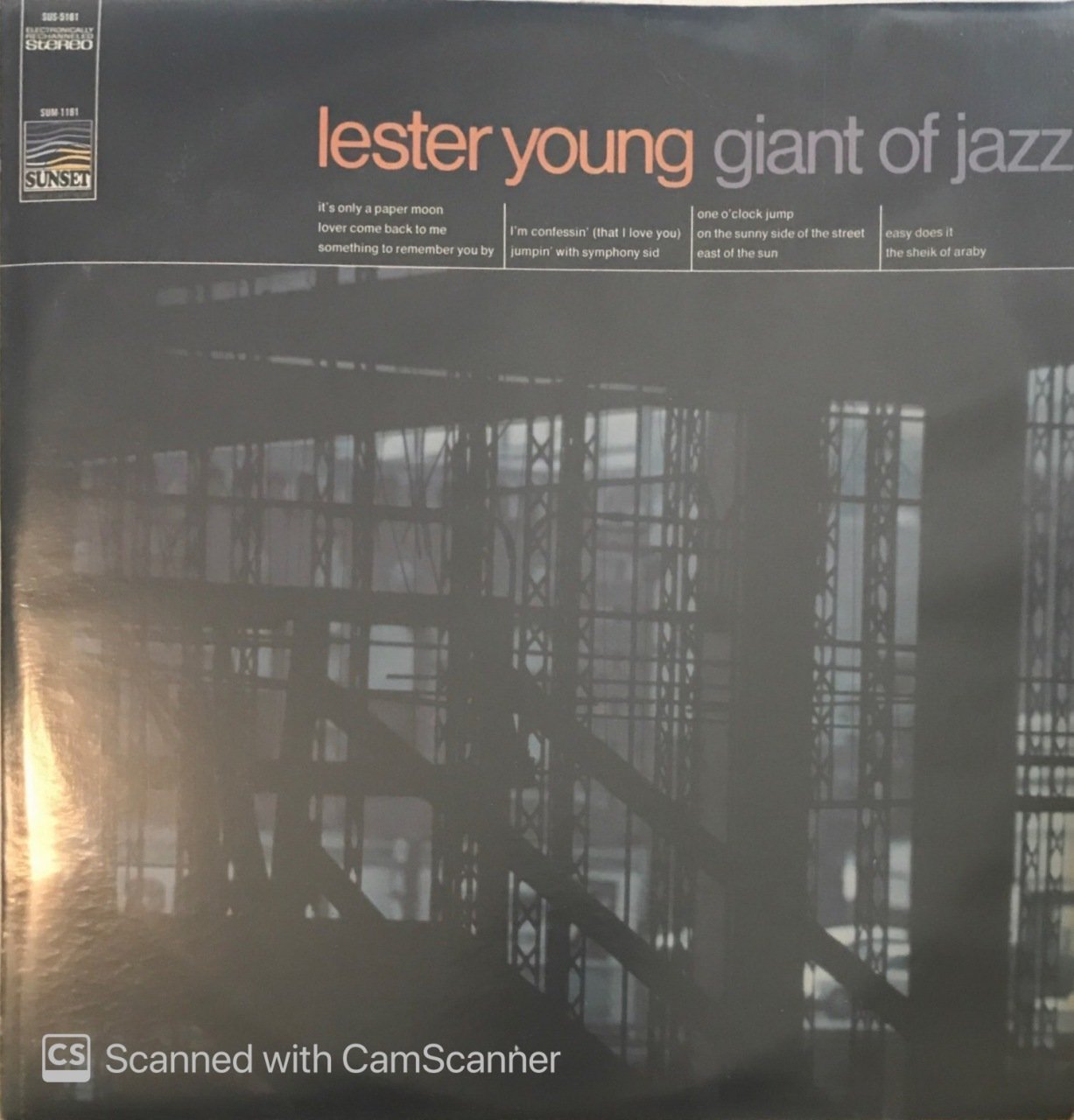 Lester Young Giant Of Jazz LP