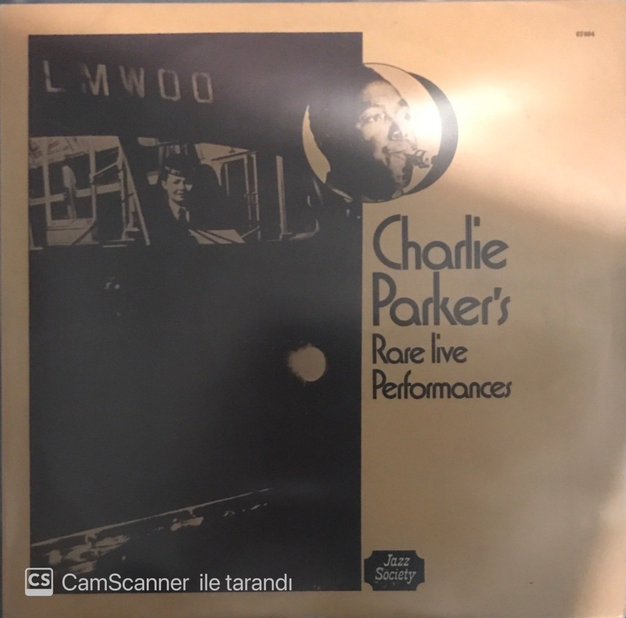 Charlie Parker's Rare Live Performances LP