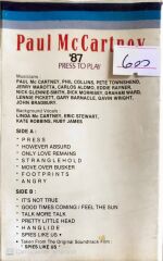Paul McCartney '87 Press To Play - KASET