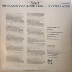 Echoes - Together Again - The Modern Jazz Quartet 1984 LP