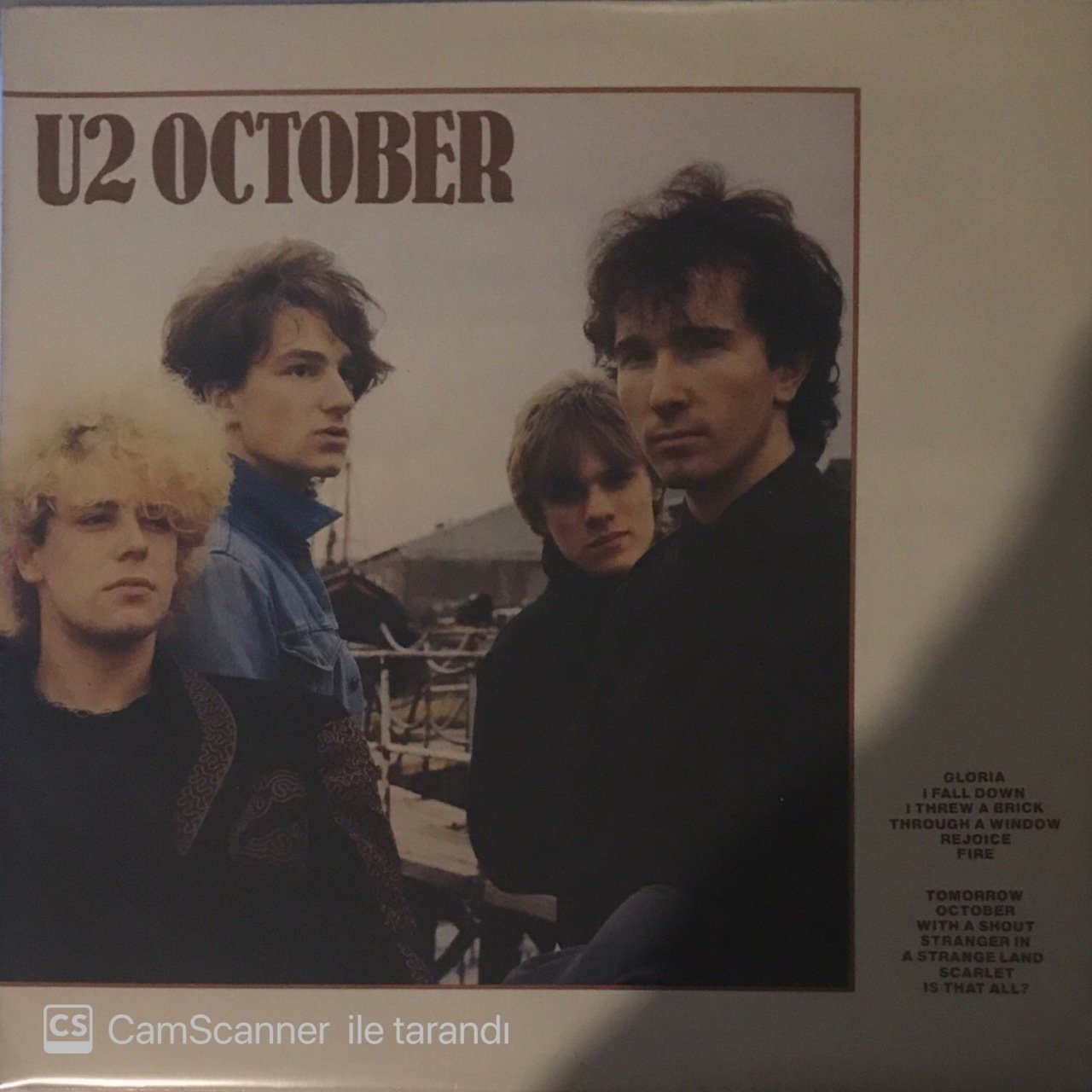U2 October LP
