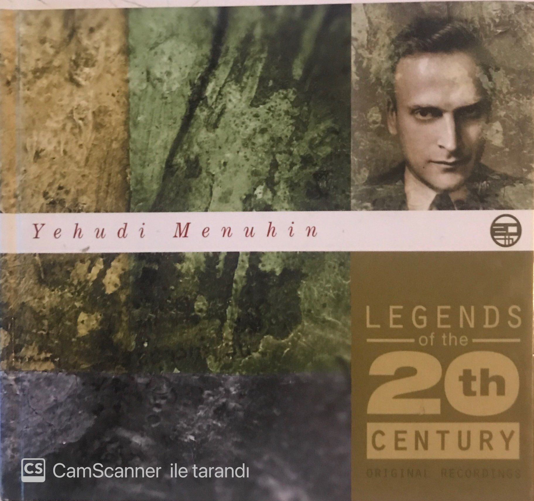 Yehudi Menuhin Legends of the 20th Century CD