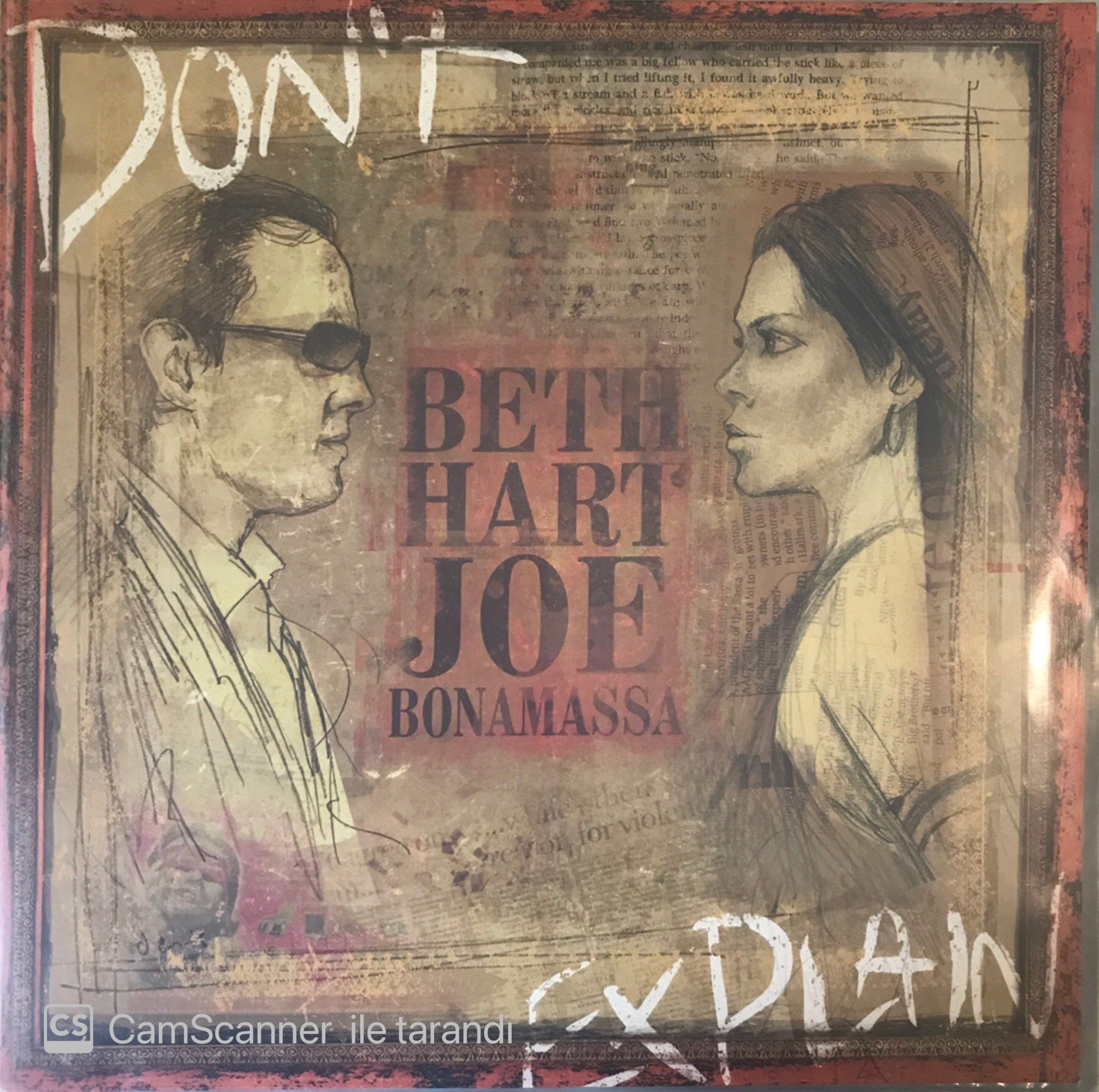 Beth Hart & Joe Bonamassa Don't Explaın LP