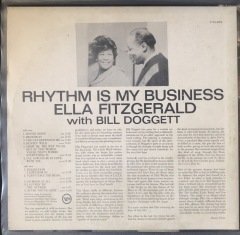 Rhythm Is My Business Ella Fitzgerald With Bill Douggett LP