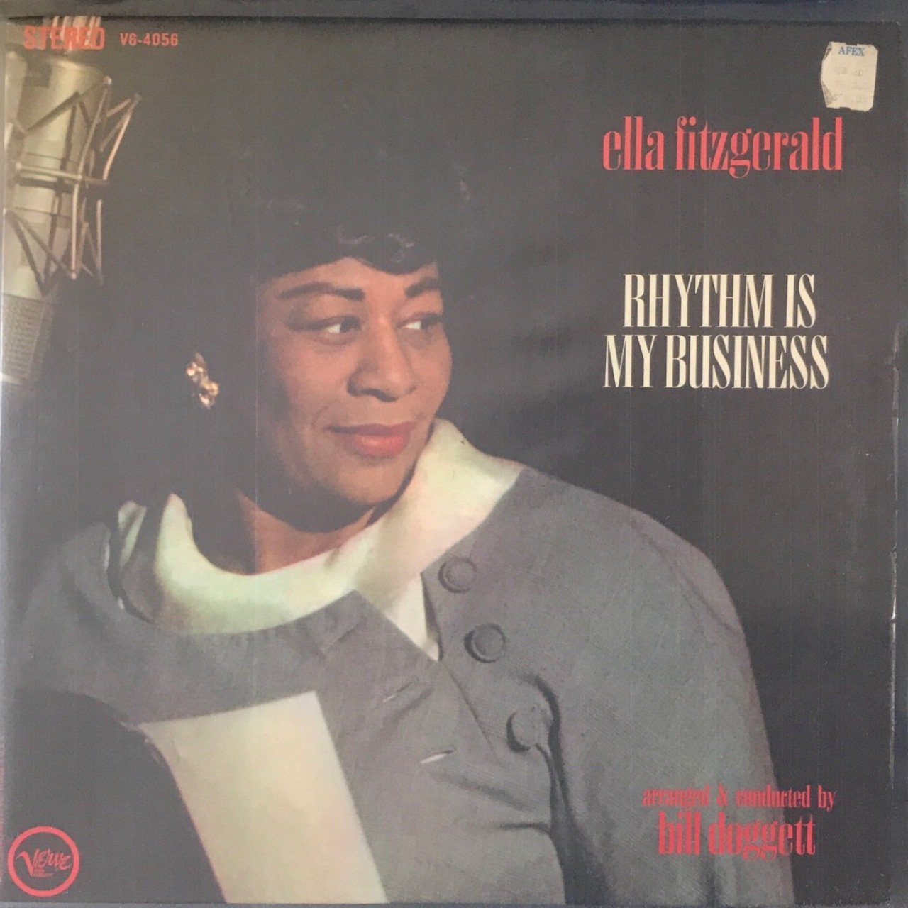Rhythm Is My Business Ella Fitzgerald With Bill Douggett LP