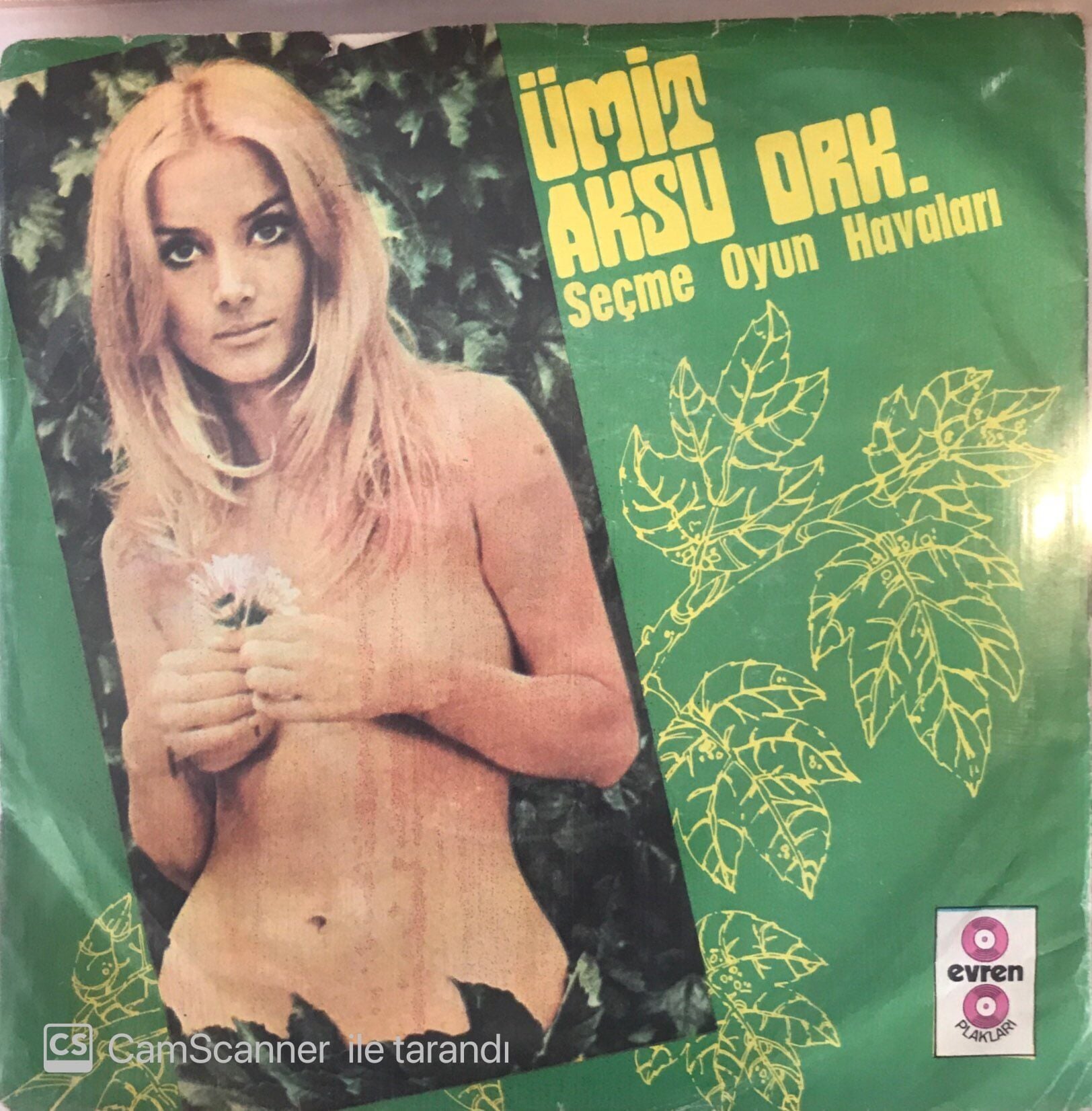 Ümit Aksu Orkestrası - Seçme Oyun Havaları- Harmandalı  45lik