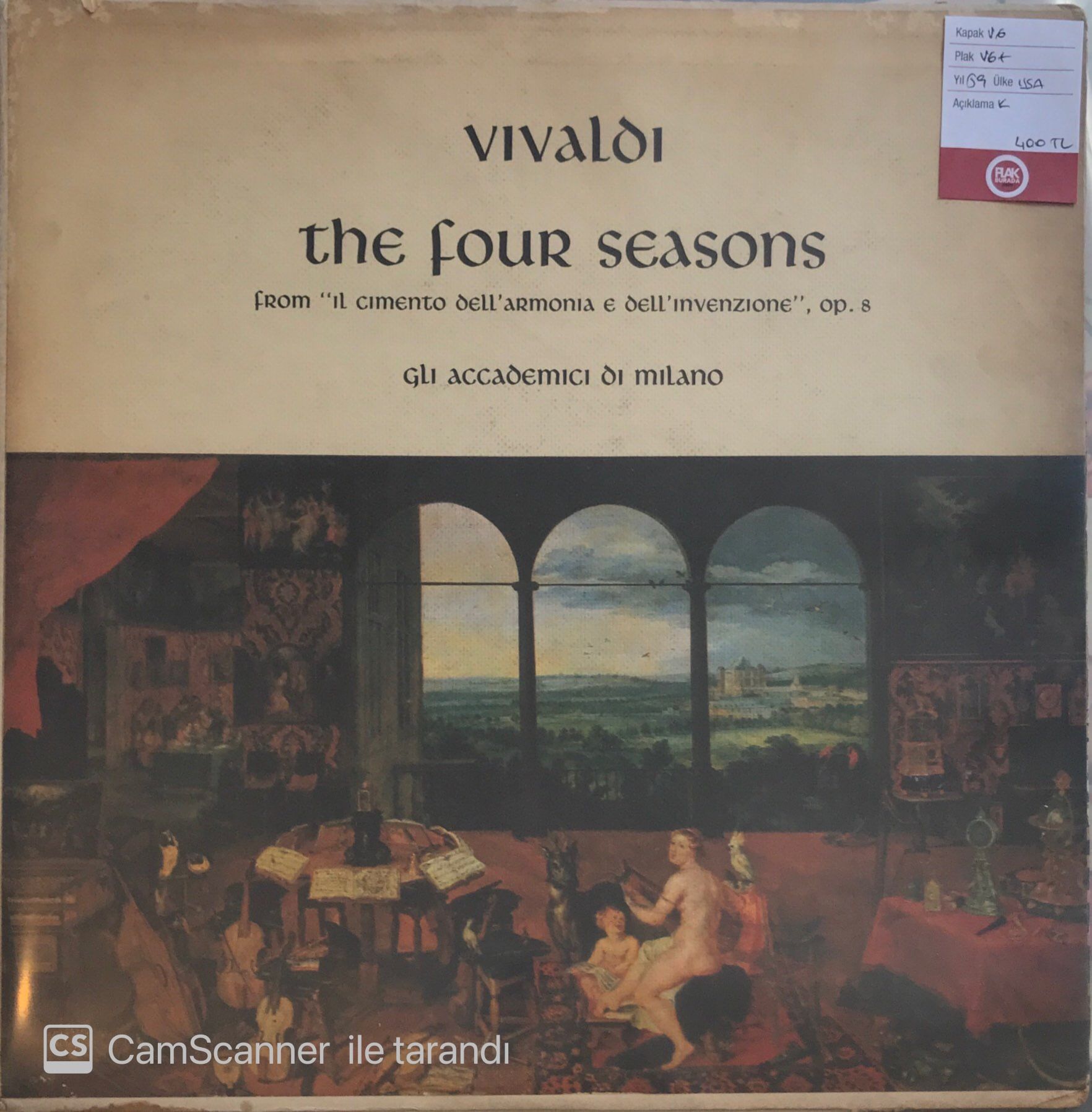 Vivaldi The Four Seasons LP