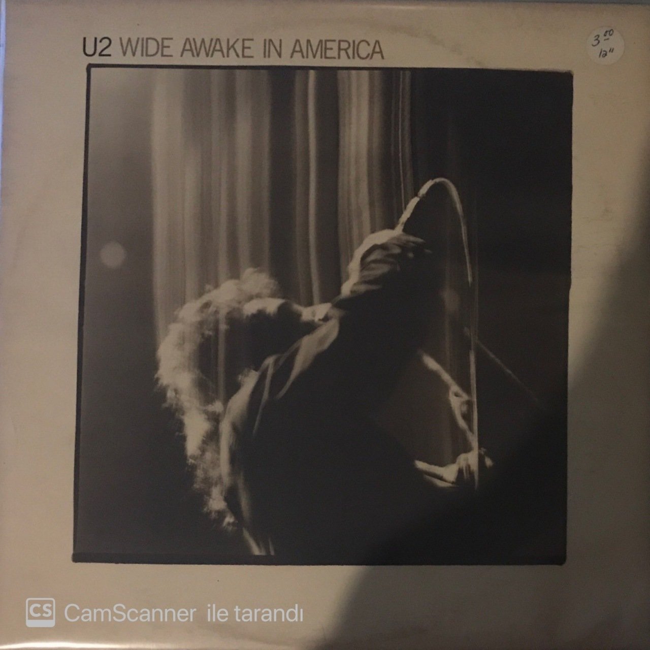 U2 Wide Awake In America LP